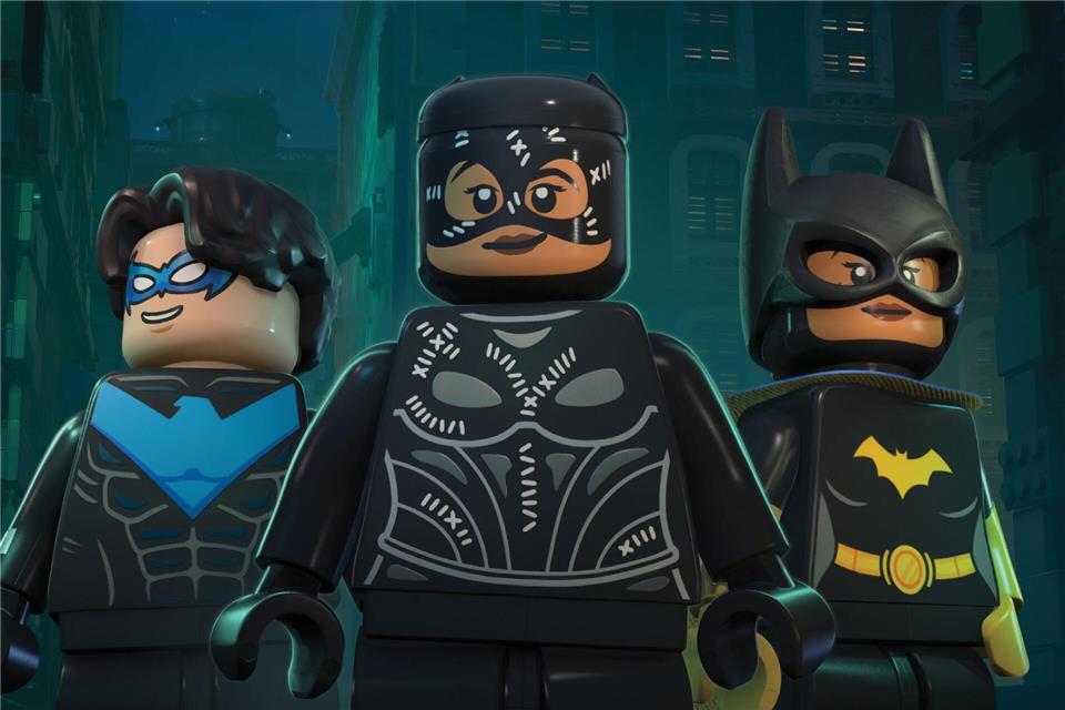 Hat jemand die Bat-Family gerufen? Nightwing, Catwoman und Batgirl sind bei „Lego Batman“ auch mit am Start.-/Warner Bros. Games/dpa-tmn