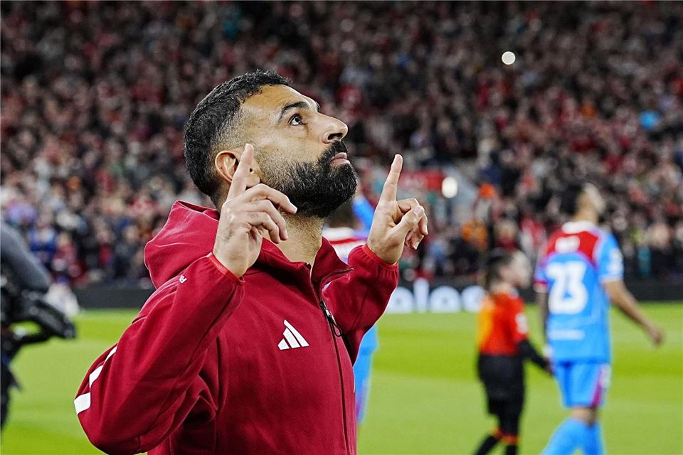 Hat mit Ägypten die WM-Teilnahme geschafft: Mohamed Salah. (Archivbild)Peter Byrne/PA Wire/dpa