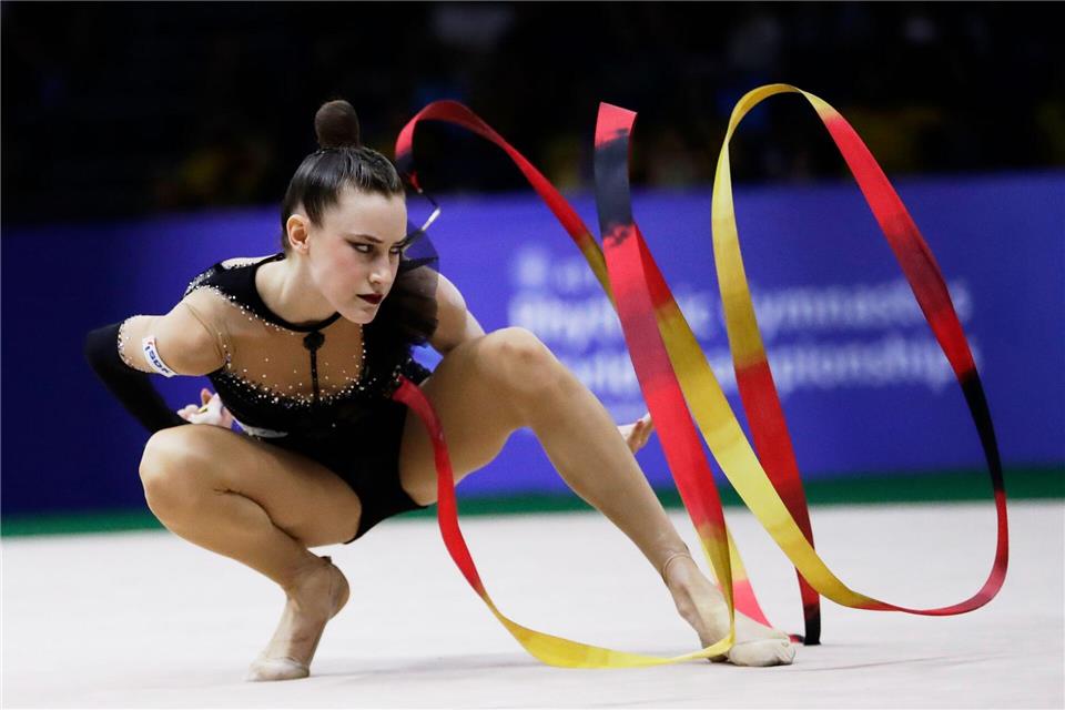 Hat noch Luft nach oben: Darja Varfolomeev. (Archivbild)Bruna Prado/AP/dpa