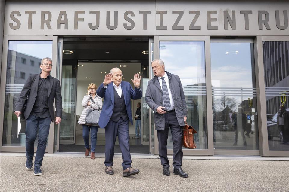 Hat stets seine Unschuld betont: der ehemalige FIFA-Chef Joseph (Sepp) Blatter.  (Archivbild)Urs Flueeler/KEYSTONE/dpa