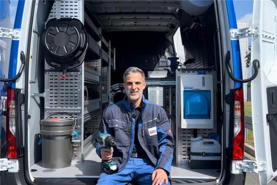 Hatip Olcay ist einer der Fahrer, die für den Service-Van in Vreden demnächst zuständig sein sollen.