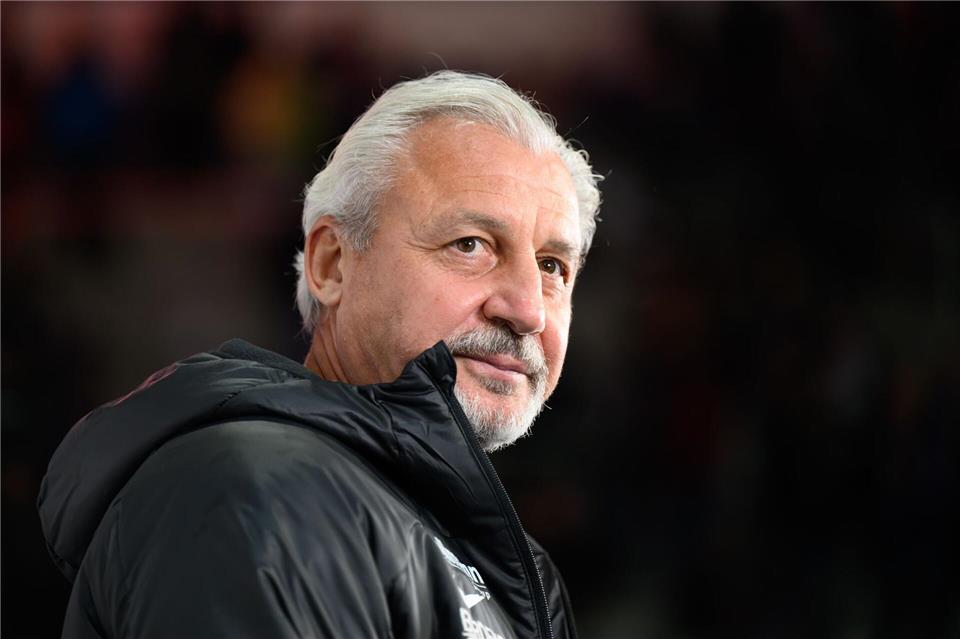 Hatte bei seinem Einstand als Trainer des SSV Ulm kein Glück: Pavel Dotchev. (Archivfoto)Robert Michael/dpa