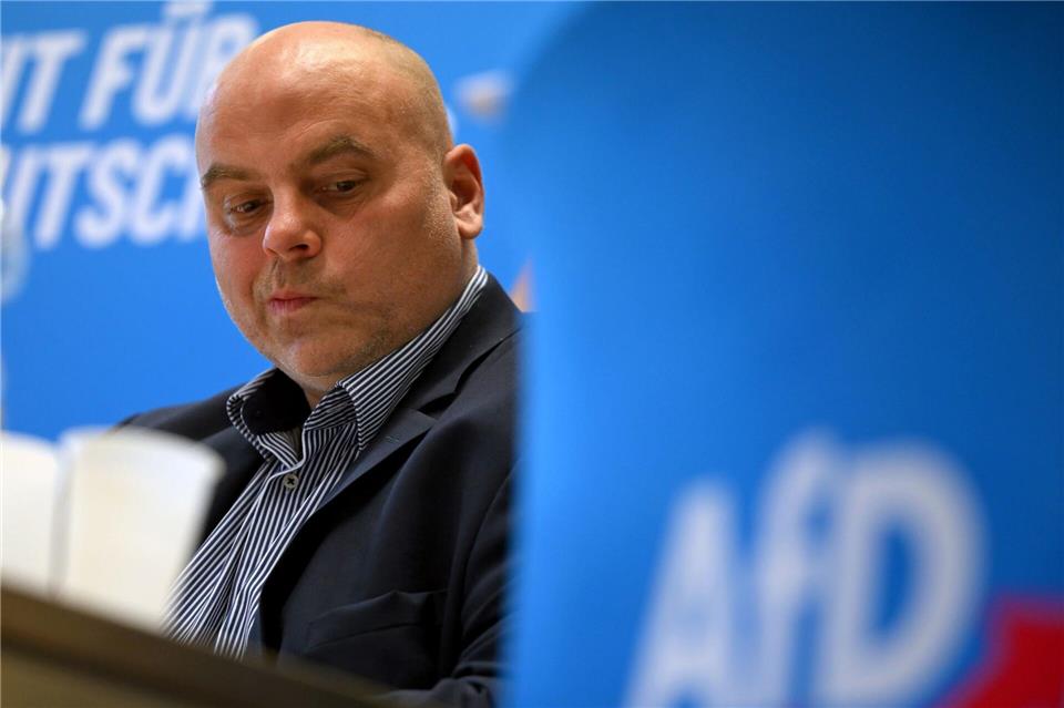 Hatte die Ermittlungen angestoßen: Lars Günther, Landtagsabgeordneter der AfD Brandenburg.Lilli Förter/dpa