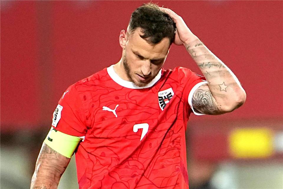 Hatte in China eine schwere Zeit: Marko Arnautovic (Archivbild)Georg Hochmuth/APA/dpa