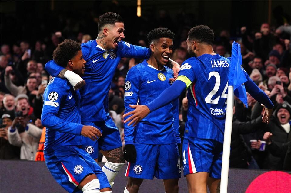 Hatten reichlich Grund zu jubeln: Chelsea besiegte Barcelona klar mit 3:0.Bradley Collyer/PA Wire/dpa