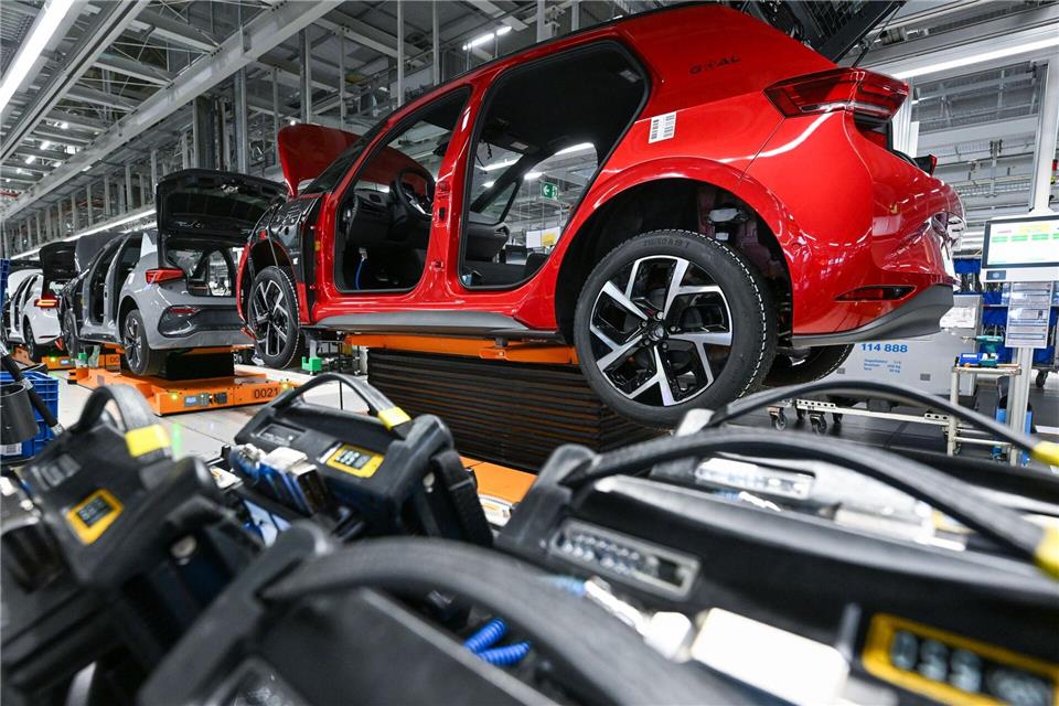 Hauptexportgut aus Sachsen in die USA waren im 1. Halbjahr Pkw und Wohnmobile. Hendrik Schmidt/dpa