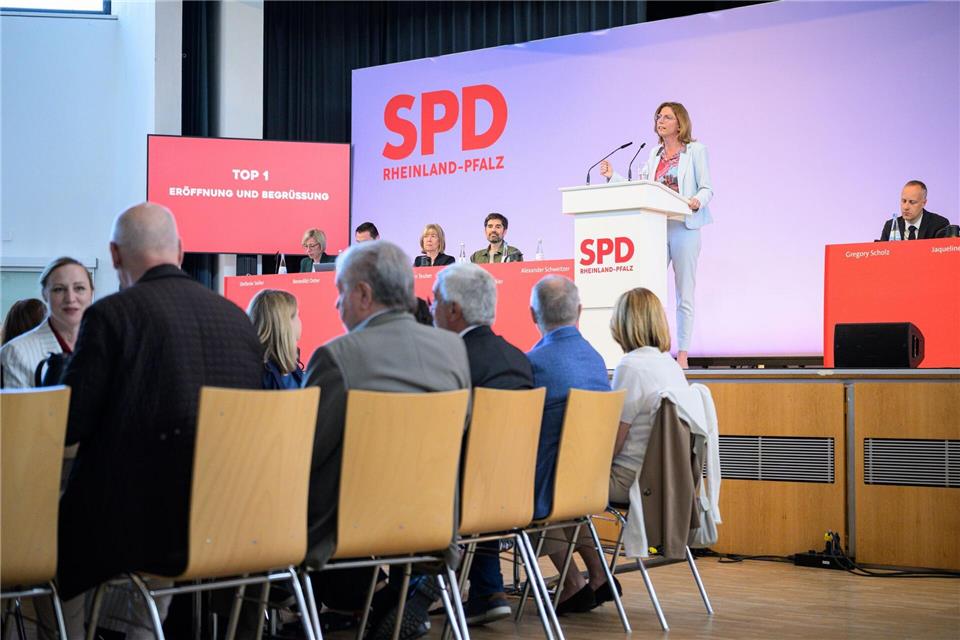 Hauptgrund für das Wahlergebnis sei die Gesamtsituation der SPD in Deutschland, sagte Bätzing-Lichtenthäler.Hannes P. Albert/dpa