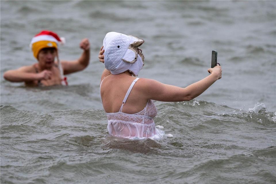 Hauptsache der Kopf bleibt warm.Stefan Sauer/dpa