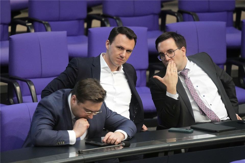 Haushaltswoche - Junge Union im BundestagMichael Kappeler/dpa