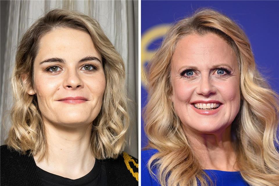 Hazel Brugger und Barbara Schöneberger moderieren den Abend. (Archivbild)Hannes Albert/Britta Pedersen/dpa