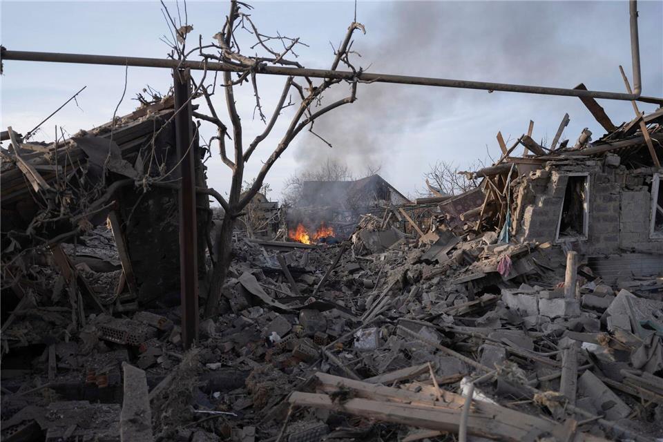 Heftige Gefechte: Ukrainische 93. Brigade an der Donezk-FrontIryna Rybakova/Ukrainian 93rd Mechanized brigade/dpa