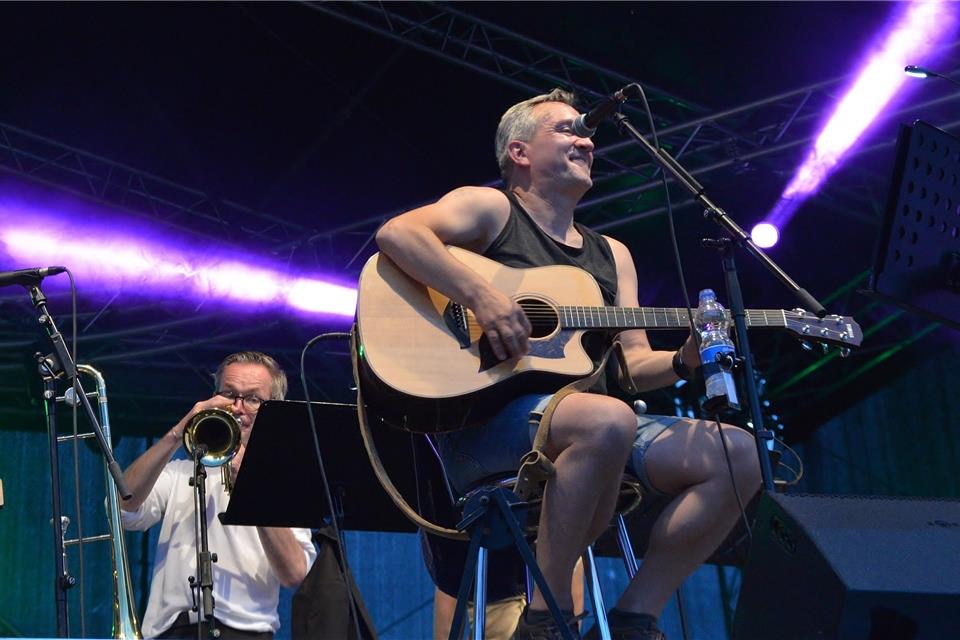 Heico Nickelmann spielte in diesem Jahr das Abschlusskonzert beim Erler Kultursommer. 
