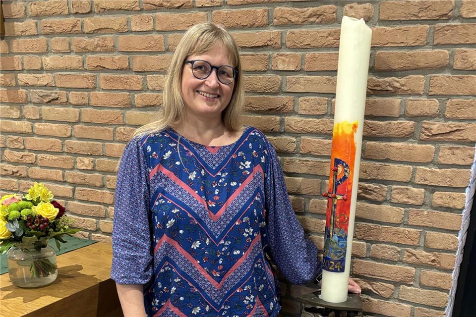 Heidi Bergmann leitet die Chöre der evangelischen Kirchengemeinde in Raesfeld und bereitet jetzt mit dem Kindern ein neues Singspiel vor.