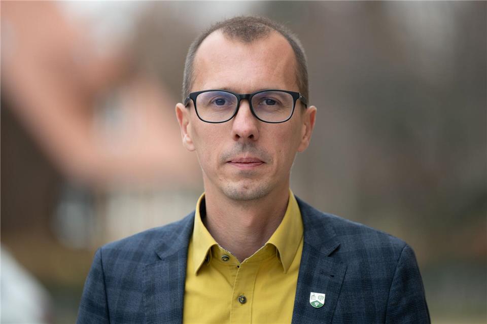 Heiko Wersig (parteilos), Bürgermeister Bannewitz, will mit dem Goldfund Vereine unterstützen. Sebastian Kahnert/dpa