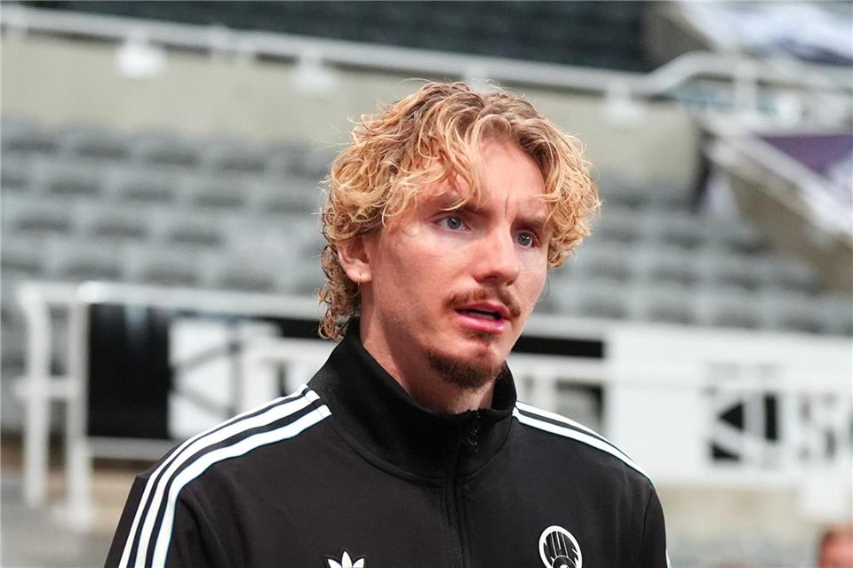 Heimst Lob vom Trainer ein: Nationalspieler Nick Woltemade.Owen Humphreys/PA Wire/dpa