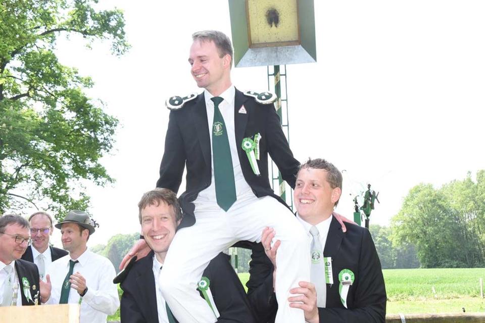 Heiner Lütke-Sunderhaus ist neuer König.