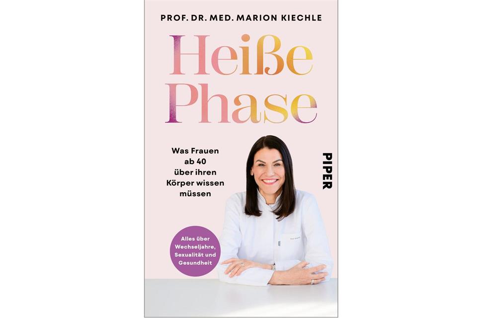 „Heiße Phase. Was Frauen ab 40 über ihren Körper wissen müssen“, Marion Kiechle, Piper Verlag. 224 Seiten, 24,00 Euro, ISBN: 978-3-492-07427-8Piper Verlag/dpa-tmn