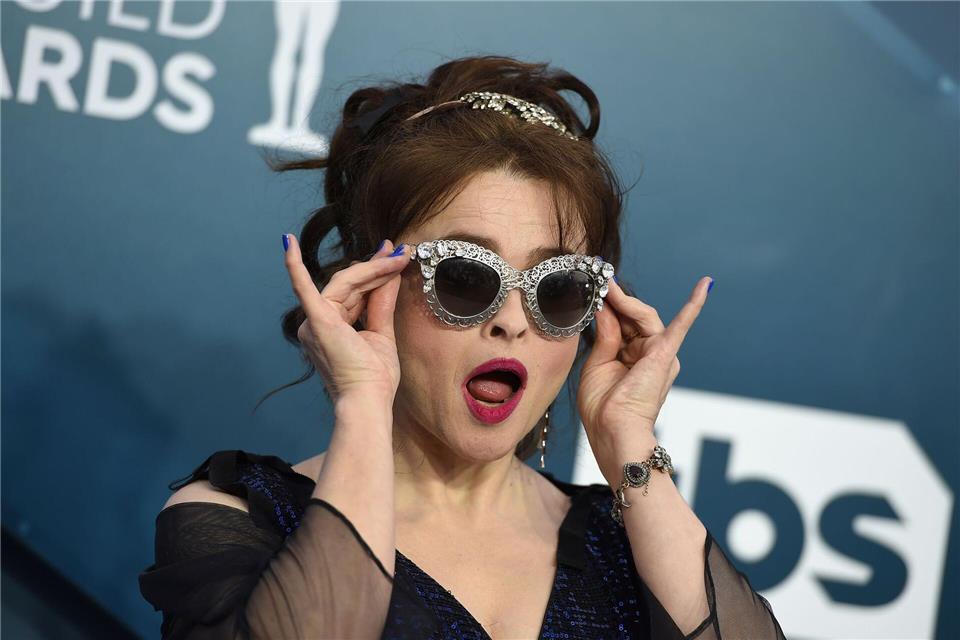 Helena Bonham Carter stößt zur Besetzung der Hit-Serie „The White Lotus“. (Archivbild) Jordan Strauss/Invision/AP/dpa