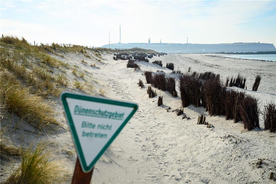 Helgoland bietet beeindruckende Natur. (Archivbild)Jonas Walzberg/dpa