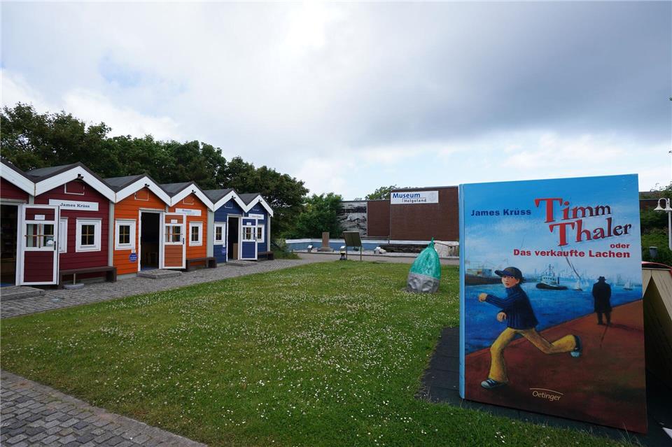 Helgoland feiert zum 100. Geburtstag des Kinderbuchautors James Krüss ein großes Kinderfest (Archiv).Marcus Brandt/dpa