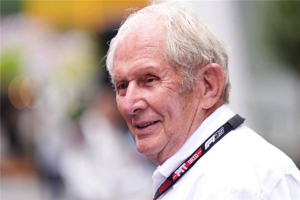 Helmut Marko verlässt angeblich Red Bull nach 20 Jahren. (Archivfoto)Bradley Collyer/PA Wire/dpa