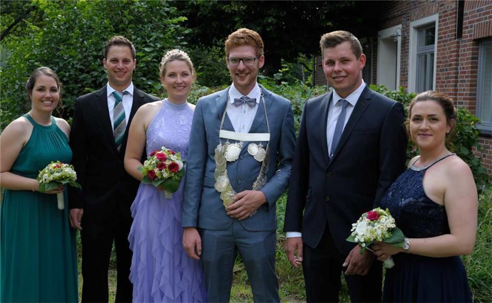 Hendrik Kamperschroer ist neuer Schützenkönig von Gemenkrückling-Fedmark.