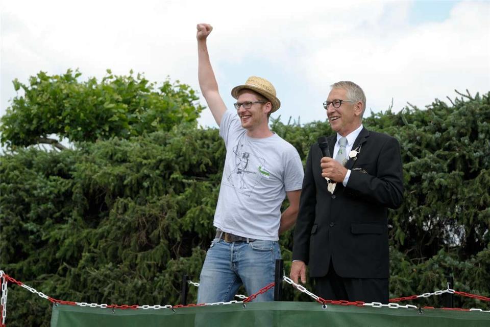 Hendrik Kamperschroer ist neuer Schützenkönig von Gemenkrückling-Fedmark.