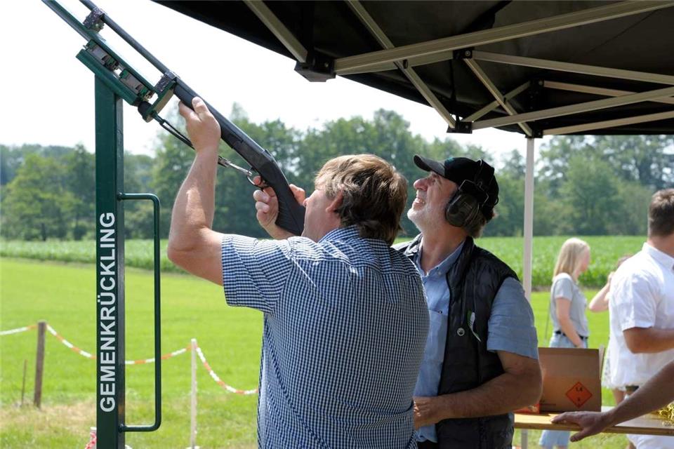 Hendrik Kamperschroer ist neuer Schützenkönig von Gemenkrückling-Fedmark.