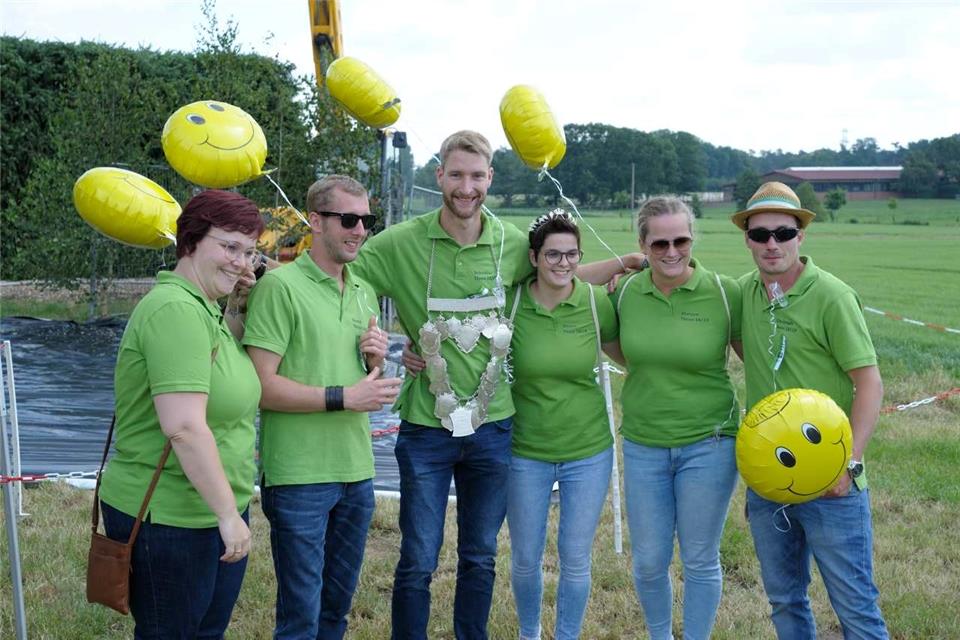 Hendrik Kamperschroer ist neuer Schützenkönig von Gemenkrückling-Fedmark.
