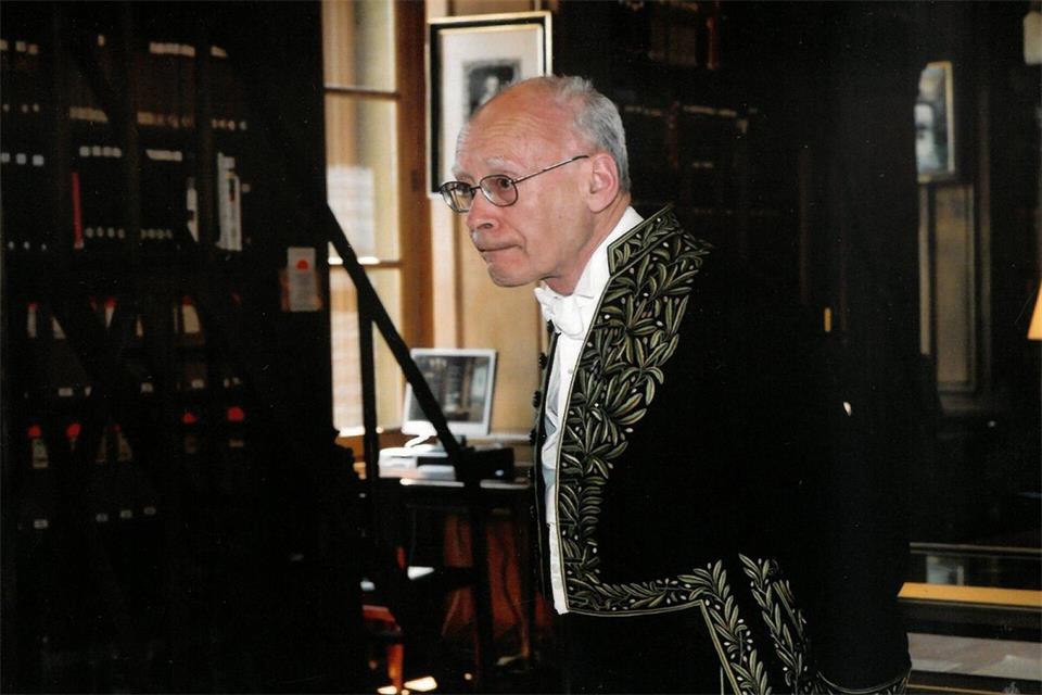 Henri Kagan wurde der Nobelpreis für Chemie zuerkannt. Brigitte Eymann/Académie des Sciences/AP/dpa