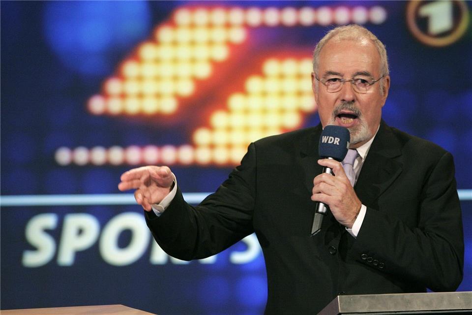 Heribert Faßbender war „Mister Sportschau“picture alliance / dpa