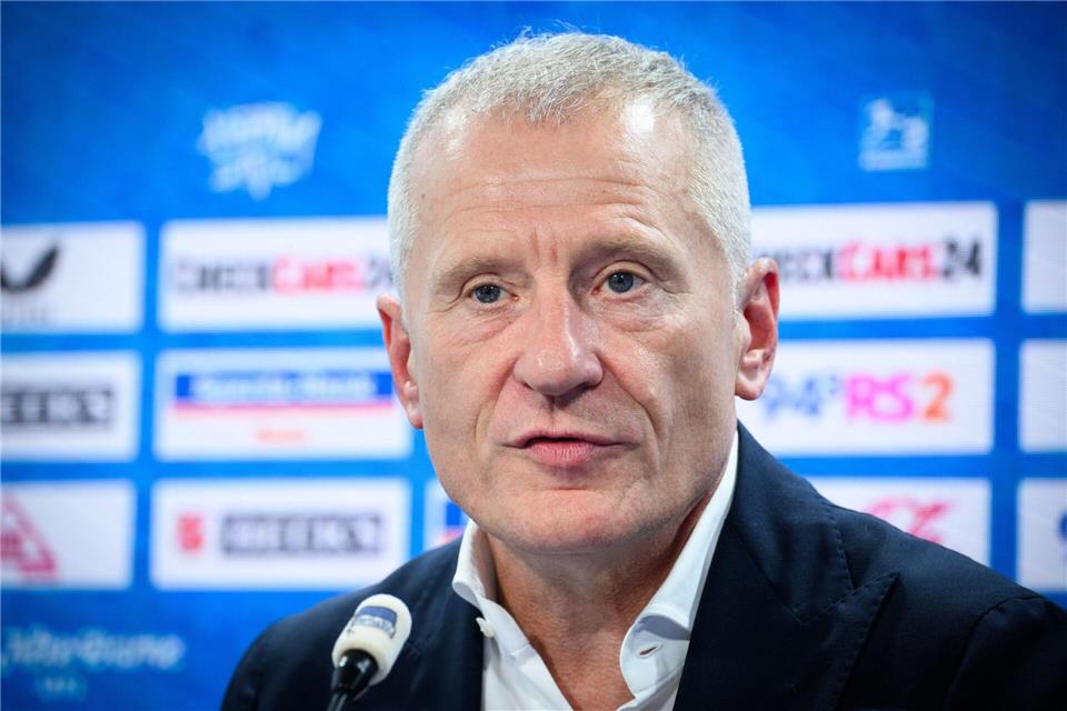 Hertha-Geschäftsführer Görlich kündigt Gespräche über die Vorfälle an. (Archivbild)Bernd von Jutrczenka/dpa