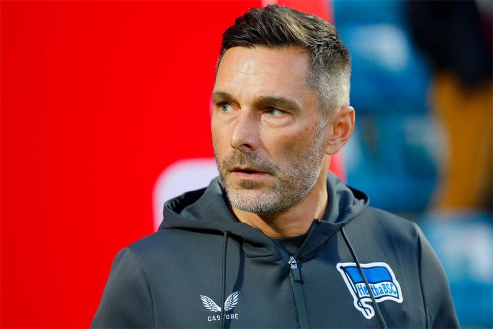 Herthas Trainer Stefan LeitlFrank Molter/dpa