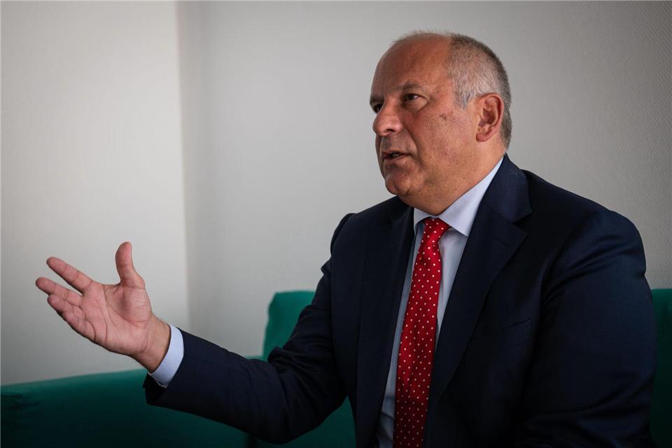 Hessens Innenminister Poseck (CDU): „wertvolle Erfahrungswerte für die Weiterentwicklung von Standards und Rahmenbedingungen“Hannes P. Albert/dpa