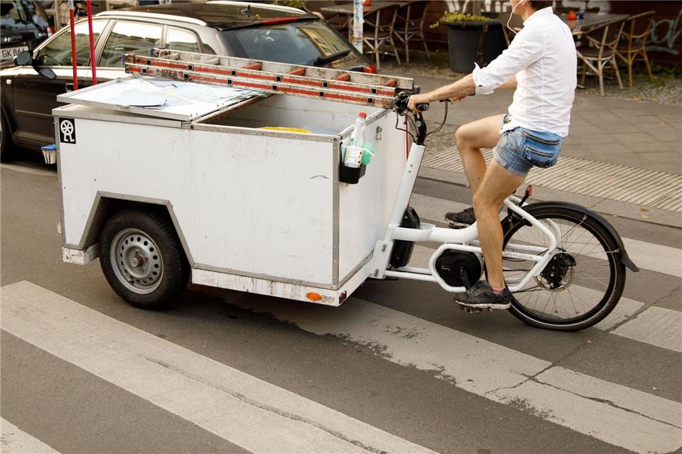 Hessens Rechnungshof kritisiert Mitnahmeeffekt bei einem Teil der finanziellen Förderungen von Lastenfahrrädern. (Symbolbild)Carsten Koall/dpa