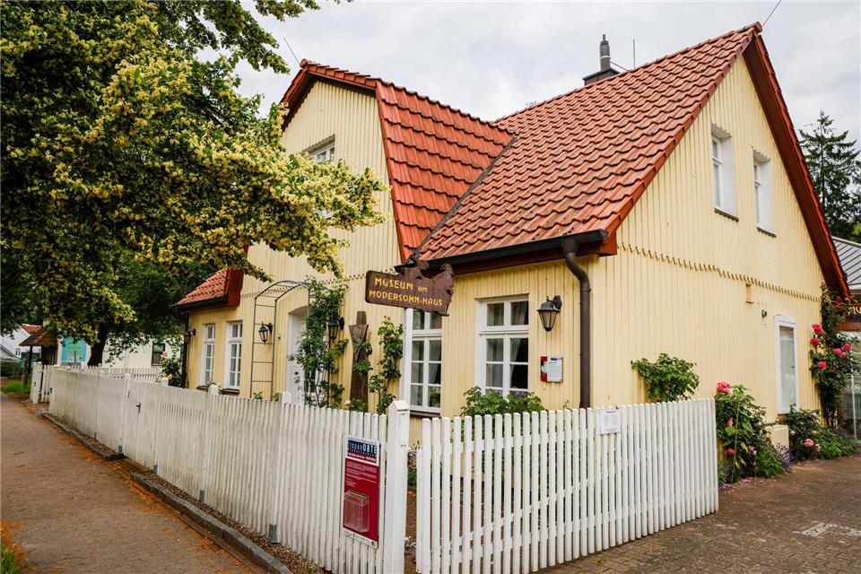 Heute ebenfalls ein Museum: das ehemalige Wohnhaus von Paula Modersohn-Becker in Worpswede.Focke Strangmann/dpa/dpa-tmn