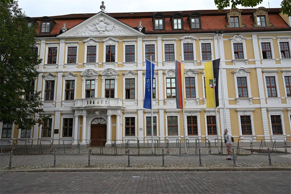 Hier im Landtag wird es womöglich eine komplizierte Ministerpräsidentenwahl geben.Michael Brandt/dpa