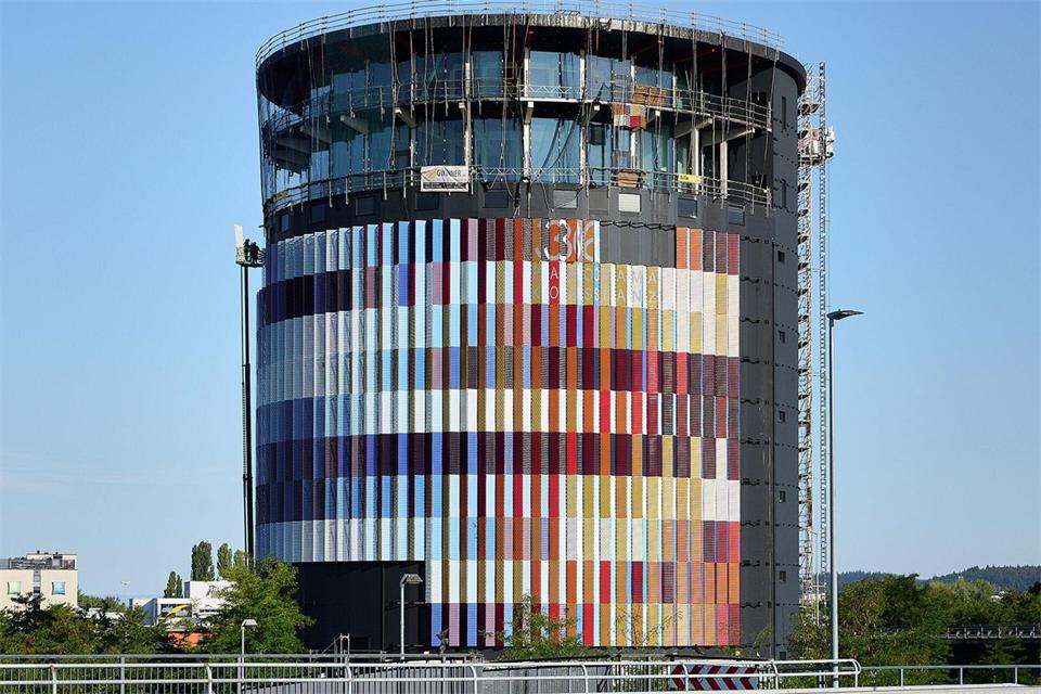 Hier noch im Bau: Das Panorama Konstanz soll eine neue Touristen-Attraktion in Baden-Württemberg werden.Helmuth Scham BFF/Panorama Konstanz/dpa-tmn
