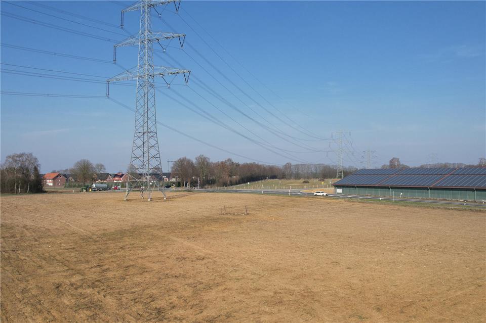 Hier soll künftig der neue Wertstoffhof in Heiden gebaut werden.