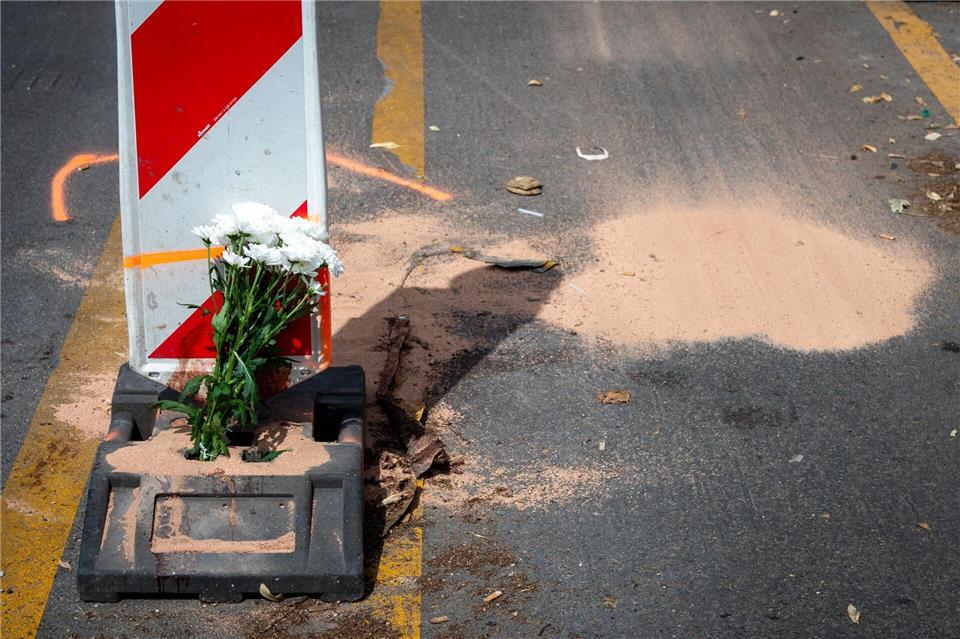 Hier starb Mitte Juli eines E-Scooters bei einem Unfall. (Archivbild) Soeren Stache/dpa