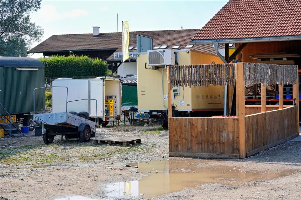 Hier wurde am Samstagabend ausgelassen gefeiert.Uwe Lein/dpa