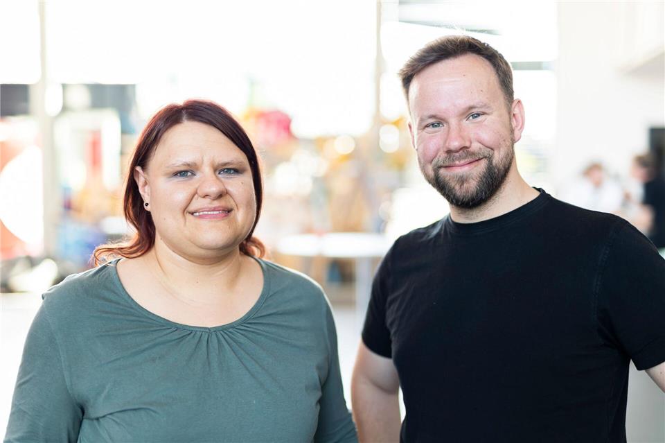 Hilke Hochheiden und Thorben Peters bilden bei der niedersächsischen Linke eine Doppelspitze. (Archivbild)Michael Matthey/dpa