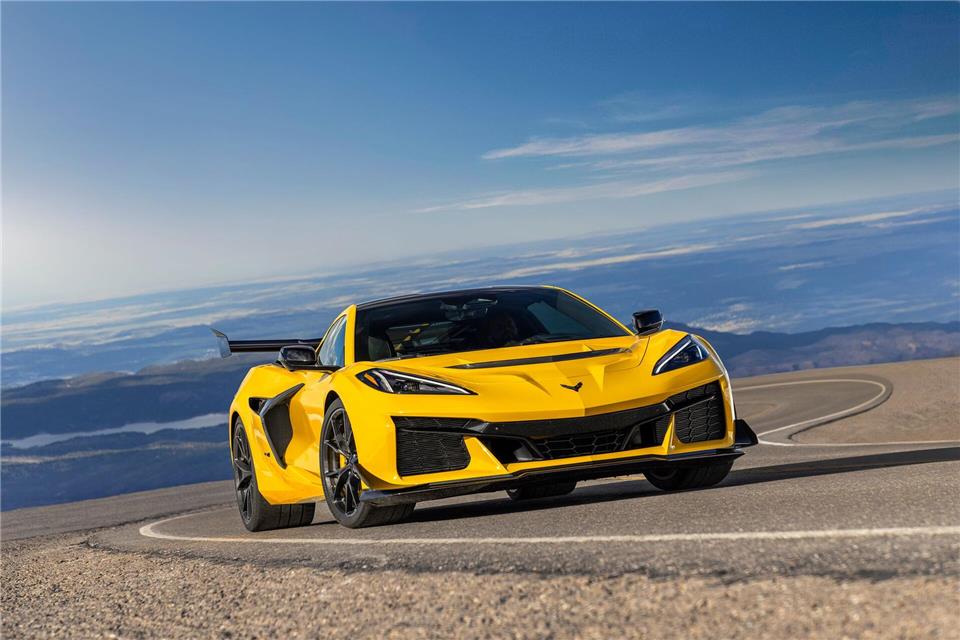 Himmelsstürmer: Der pfeilschnellen Corvette sollen bei Versuchsfahrten auch Geschwindigkeiten von bis zu 375 km/h gelungen sein.Chevrolet/dpa-tmn