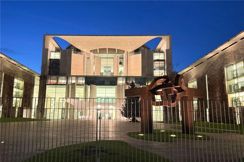 Hinter verschlossenen Türen wird beraten.Paul Zinken/dpa