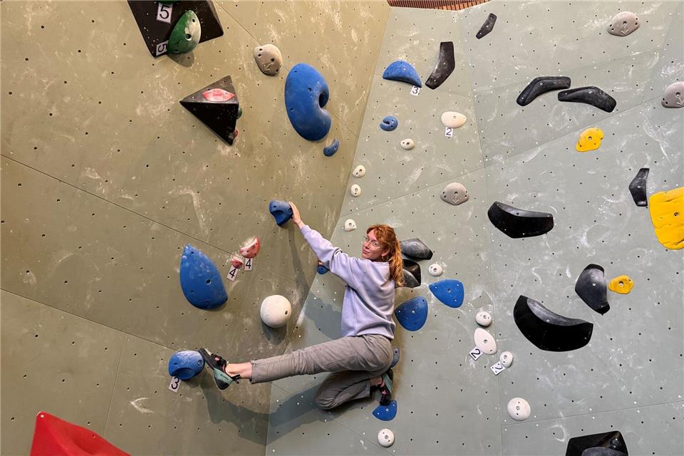 Hoch hinaus geht es auf Routen in verschiedenen Schwierigkeitsstufen. Michael Bauer/dpa