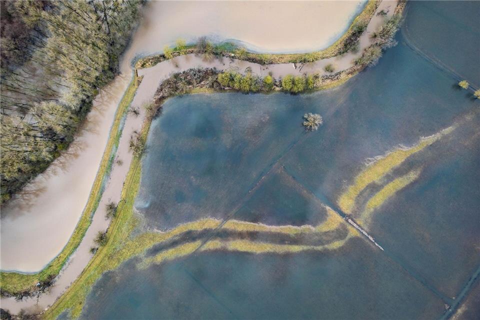 Hochwasser in HessenBoris Roessler/dpa