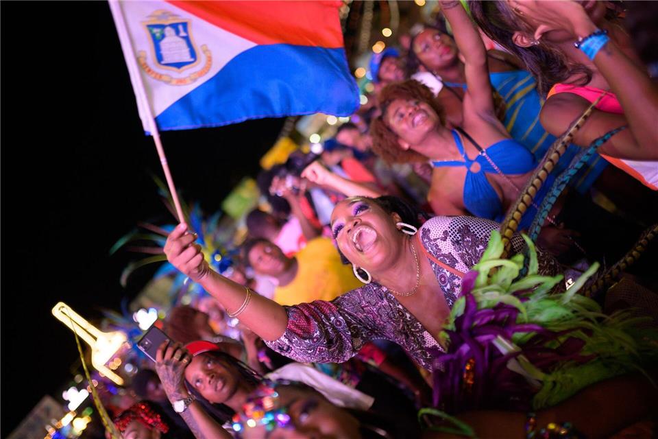 Höhepunkt der Session in Sint Maarten ist der 30. April - nicht Rosenmontag.St. Martin Tourism Bureau/dpa-tmn