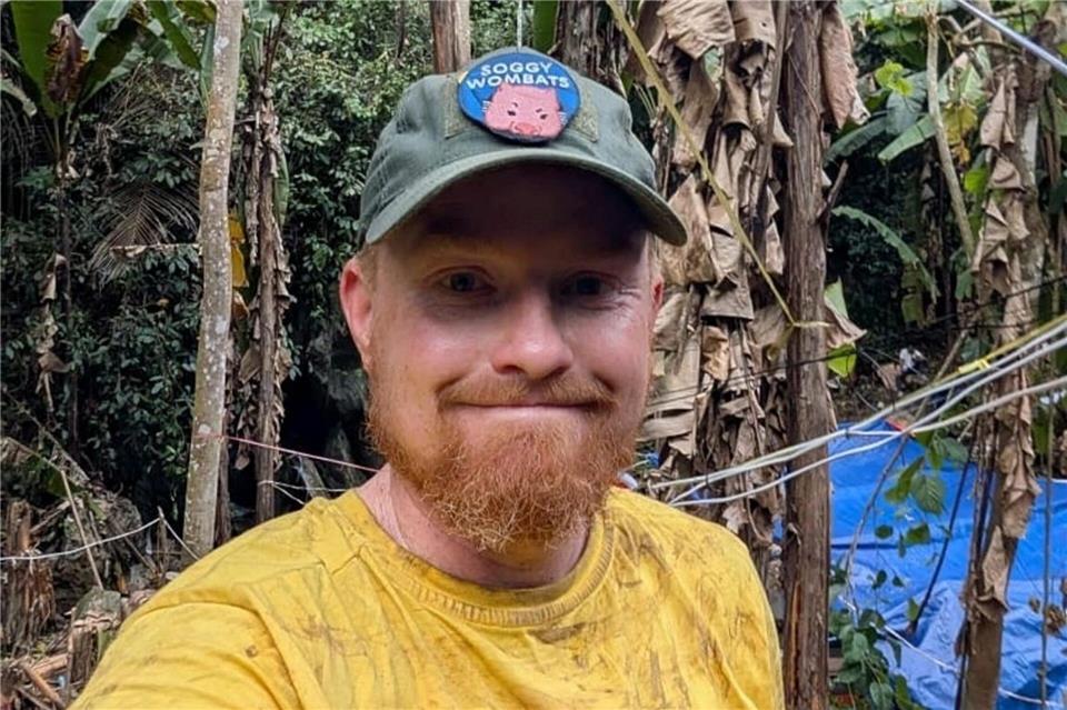 Höhlentaucher Josh Richards ist in Laos, um die Mission zu unterstützen.Josh Richards/dpa
