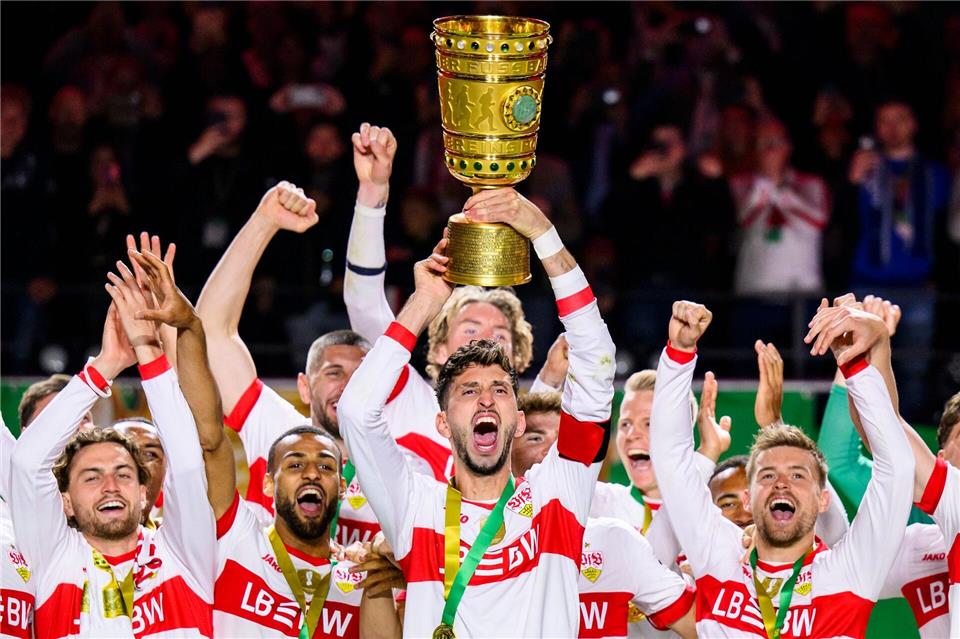 Hoffen auf die Titelverteidigung: Atakan Karazor und Co. (Archivbild)Tom Weller/dpa
