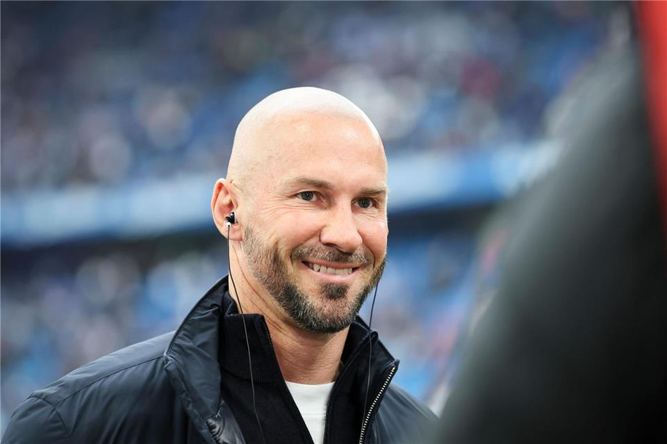 Hoffenheims Coach Christian Ilzer freut sich auf das Duell mit dem VfB Stuttgart. (Archivbild)Christian Charisius/dpa